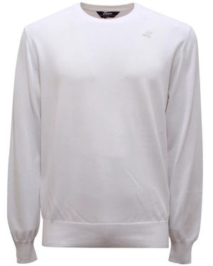 K-Way Round-Neck Knitwear - Grey