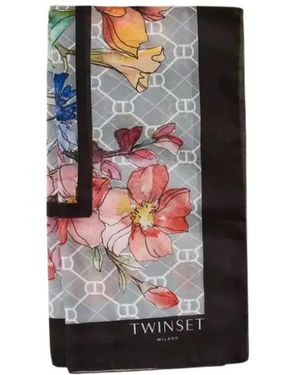 Twinset Silk Scarves - Red