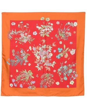 Mantero 1902 Silky Scarves - Rosso