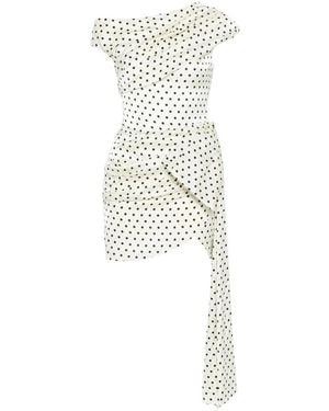 Self-Portrait Short Dresses - Wit