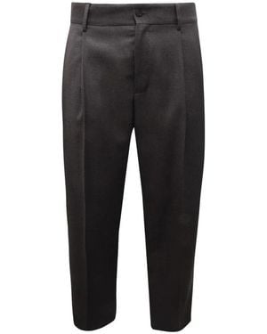 Dolce & Gabbana Broeken ,Grijs ,Chinos - Zwart