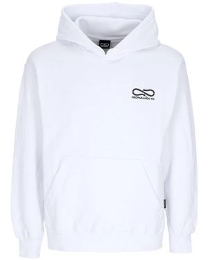 Propaganda Hoodies - White