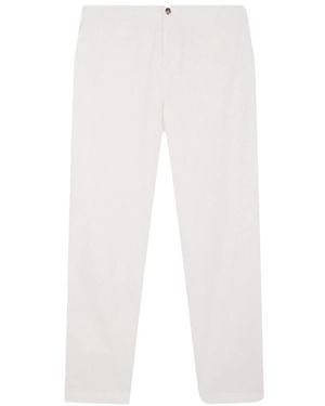 Eden Park Slim-Fit Trousers - Wit