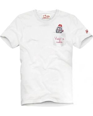 MC2 Saint Barth T-Shirts - White