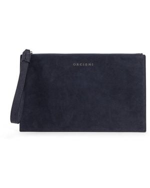 Orciani Nabucco Pouch - Blau