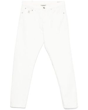 Brunello Cucinelli Straight Jeans - White