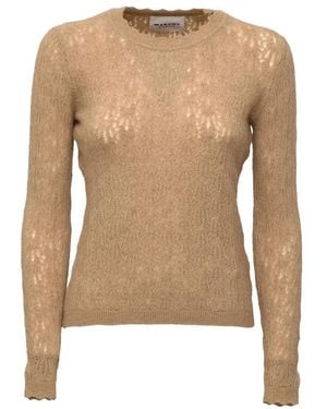 Isabel Marant Truien & Vesten ,Round-Neck Truien - Naturel