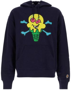 ICECREAM Hoodies & Sweatvesten ,Blauw ,Stijlvolle Gebreide Collectie