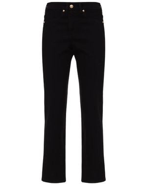 Roberto Cavalli Straight Jeans - Negro