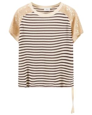 8pm Round-Neck Knitwear - Blanco