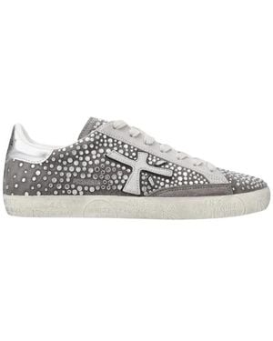 Premiata Stevend Metallic - Weiß