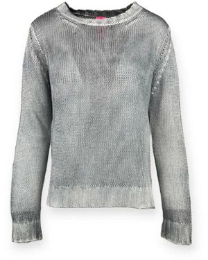 ALESSANDRO ASTE Round-Neck Knitwear - Gris