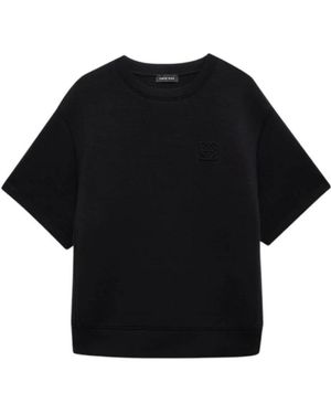 Anine Bing T-Shirts - Black