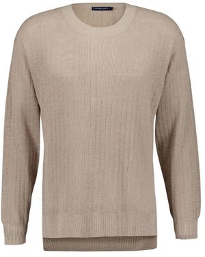 Frescobol Carioca Round-Neck Knitwear - Grigio