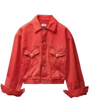 Versace Light Jackets - Red
