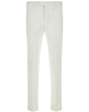 PT Torino Slim-Fit Trousers - White