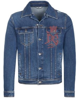 Dolce & Gabbana Klassieke Denim Jas - Blauw