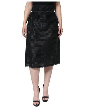Dolce & Gabbana Midi Skirts - Black