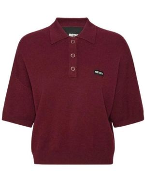 ROTATE BIRGER CHRISTENSEN Polo Shirts - Rood