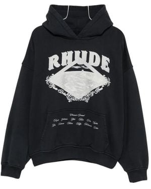 Rhude Hoodies - Negro