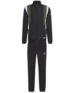 EA7 Schwarzer trainingsanzug von ea7