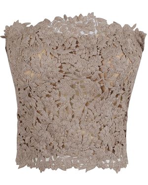 Ermanno Scervino Sleeveless Tops - Grijs
