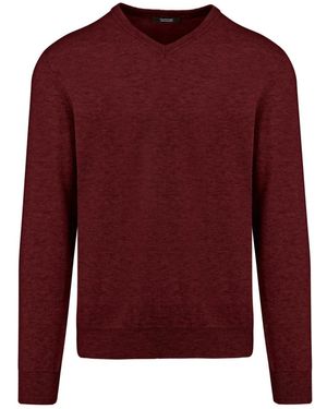 Bomboogie V-Neck Knitwear - Rojo