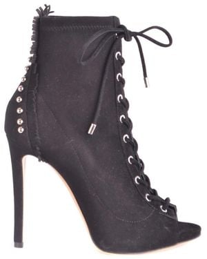 Ninalilou Heeled Boots - Negro