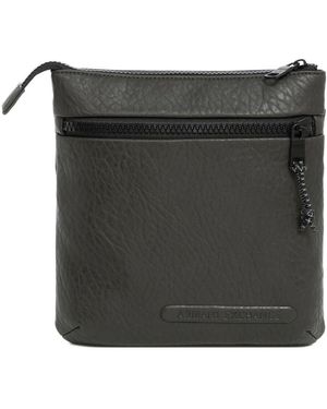 ARMANI EXCHANGE Stilvolle crossbody-tasche mit verstellbarem riemen - Schwarz