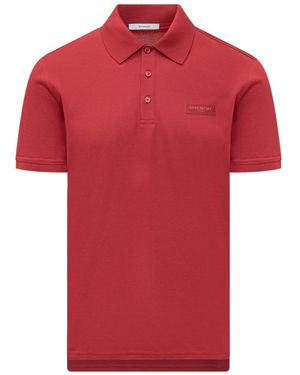 Givenchy Polo Shirts - Rood