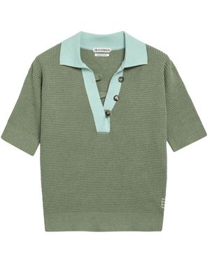 JW Anderson V-Neck Knitwear - Green