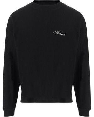 Amiri Sweatshirts - Black