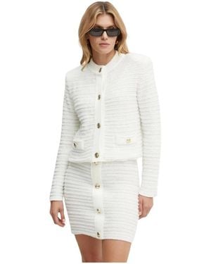 SIMONA CORSELLINI Cardigan - Weiß