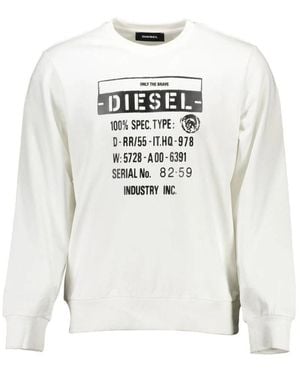 DIESEL Sweatshirts - White