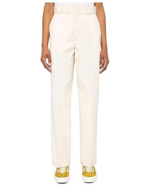 Dickies Broeken ,Wit ,Katoen 874 Werkbroek - Naturel