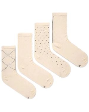 BOSS Ondergoed ,Katoen 4P Rs Gift Set Cc Sokken - Wit