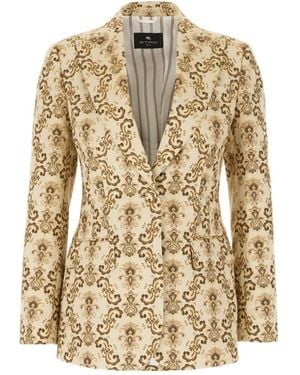 Etro Blazers - Natural