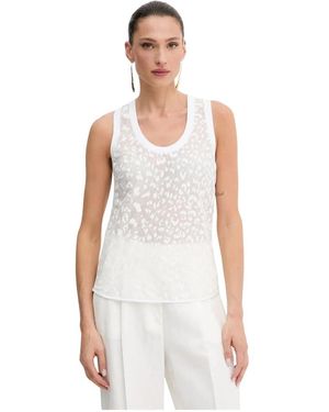 Pinko Zijden Blend Voile Blouse - Wit