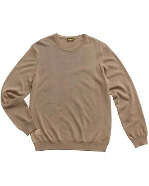 Blauer Round-Neck Knitwear - Marron