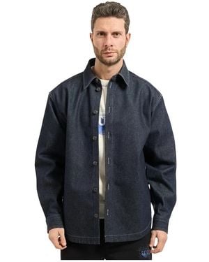 HUGO Denim Jackets - Azul