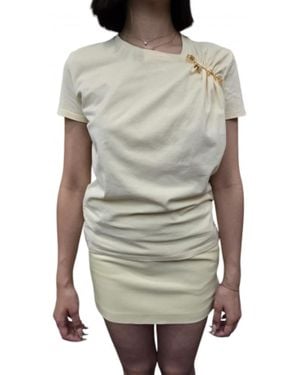 Elisabetta Franchi Short Dresses - Grijs