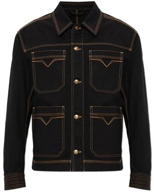 Versace Denim Jackets - Nero