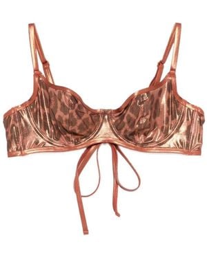 Agent Provocateur Cayla Bügel-Bikini-Oberteil - Braun