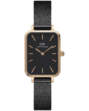 Daniel Wellington Quadro Pressed Ashfield - Zwart