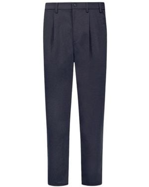 People Of Shibuya Slim-Fit Trousers - Bleu