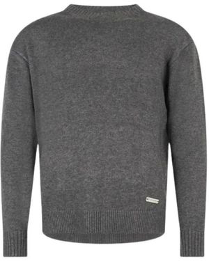 RICHMOND Rundhals-Pullover - Grau