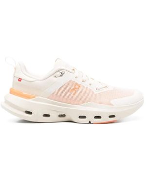 On Shoes Orangefarbene Sneakers Mit Weißen Details - Pink