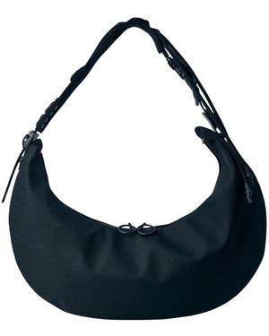 Innerraum Tassen ,Zwart ,Object Hm3 Half Moon Bag - Blauw