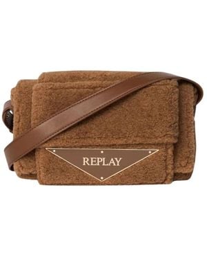 Replay Cross Body Bags - Marrone