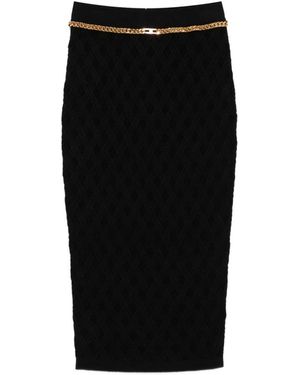 Elisabetta Franchi Pencil Skirts - Black
